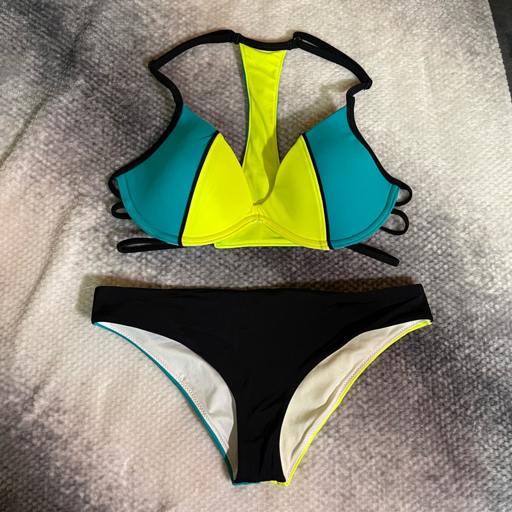 PINK Victoria's Push Up Bikini Set